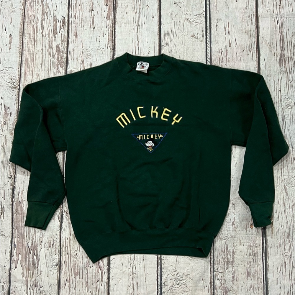 Vintage Mickey Mouse Disney Cartoon Mickey & Company 1990s Crewneck Sweatshirt